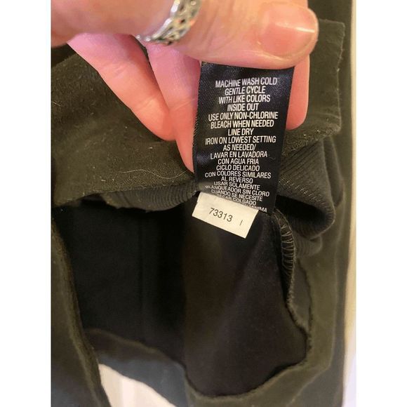 Studio I 🐾 Women's Green Microsuede Belted Button Down Front Jacket Size 10 - Picture 4 of 5